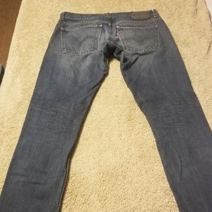 Levi's 511 dark wash skinny jeans